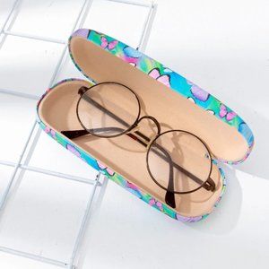 Brand New Butterfly Print Glasses Case